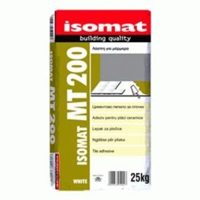 ISOMAT MT 200 25KG Λάσπη για μάρμαρα λευκή