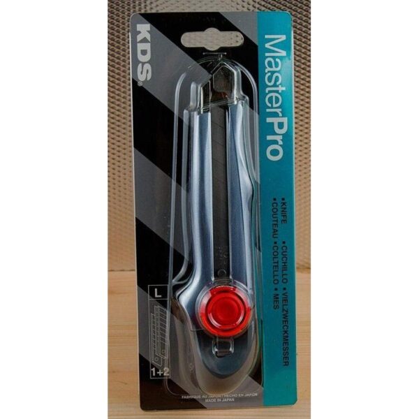 Φαλτσέτα Μοκέτας 18mm KDS + 2 Λάμες ανταλλακτικά